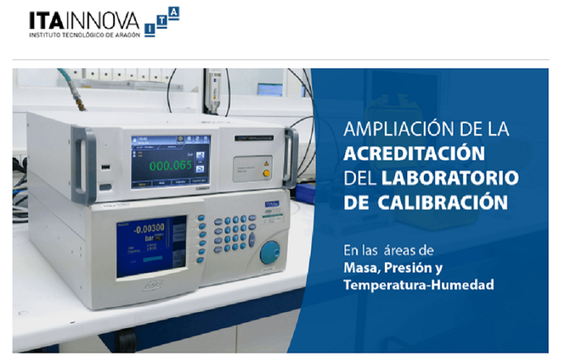 ITAINNOVA amplia la acreditación  ENAC de su laboratorio de calibración