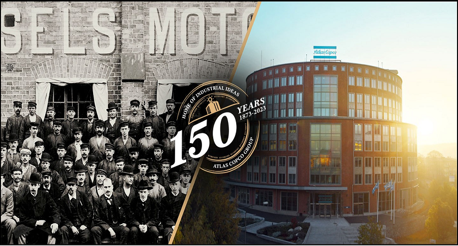 Atlas Copco Group celebrates its 150 years 