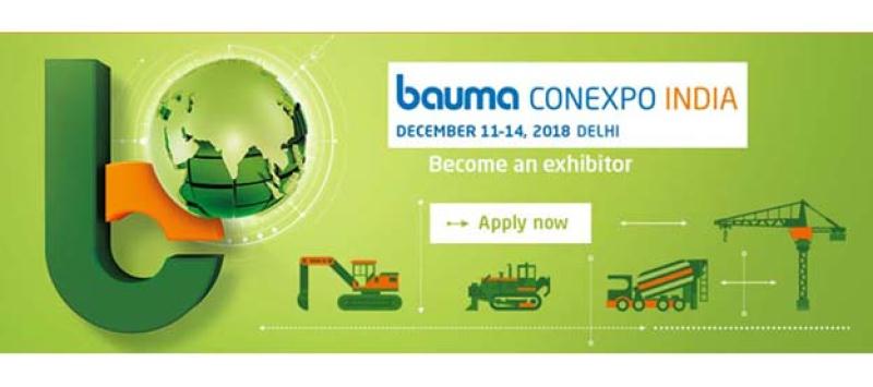 ANMOPYC en bauma CONEXPO INDIA 2018
