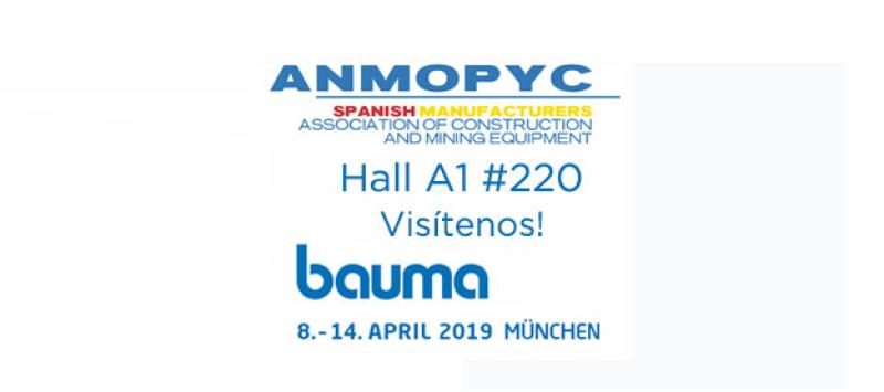 ANMOPYC preparada para bauma2019