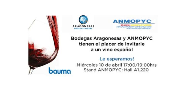 VINO ESPAÑOL en el Stand de ANMOPYC en bauma
