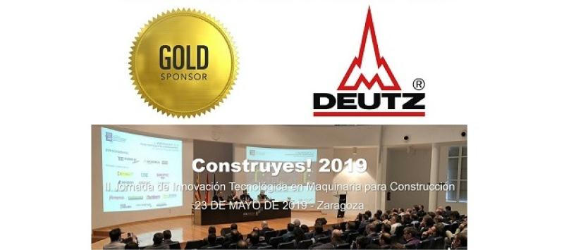 DEUTZ SPAIN patrocinador oro de Construyes! 2019