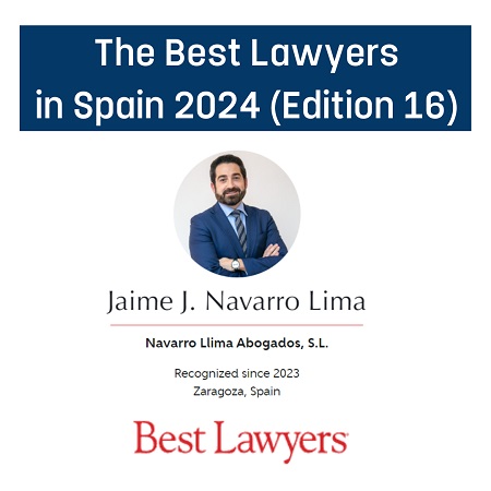 The lawyer Jaime J. Navarro has been recognized with the "The Best Lawyers 2024" award
