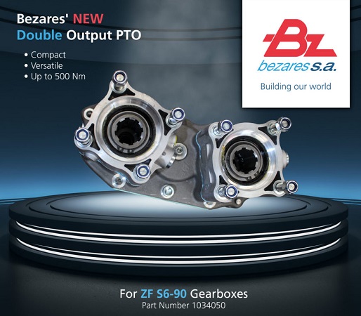 Descubre la Nueva Toma de Fuerza de BEZARES de Doble Salida ZF S6-90B