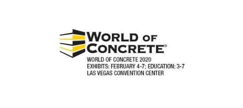 Stand Informativo en WOC, WORLD of CONCRETE 2020. Las Vegas, 4 al 7 de Febrero