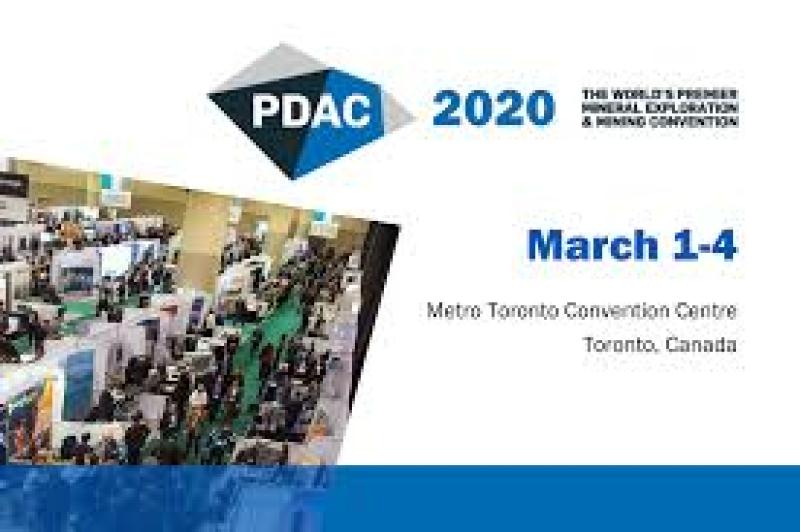 Congreso PDAC 2020. Toronto, 1 al 4 de Marzo