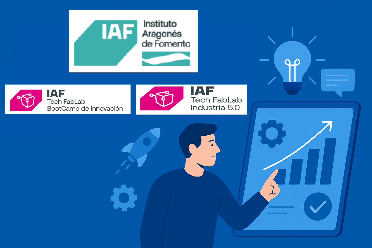 Nueva edición del Programa Industria 5.0 y del Bootcamp Innovación para pymes y startups en Aragón
