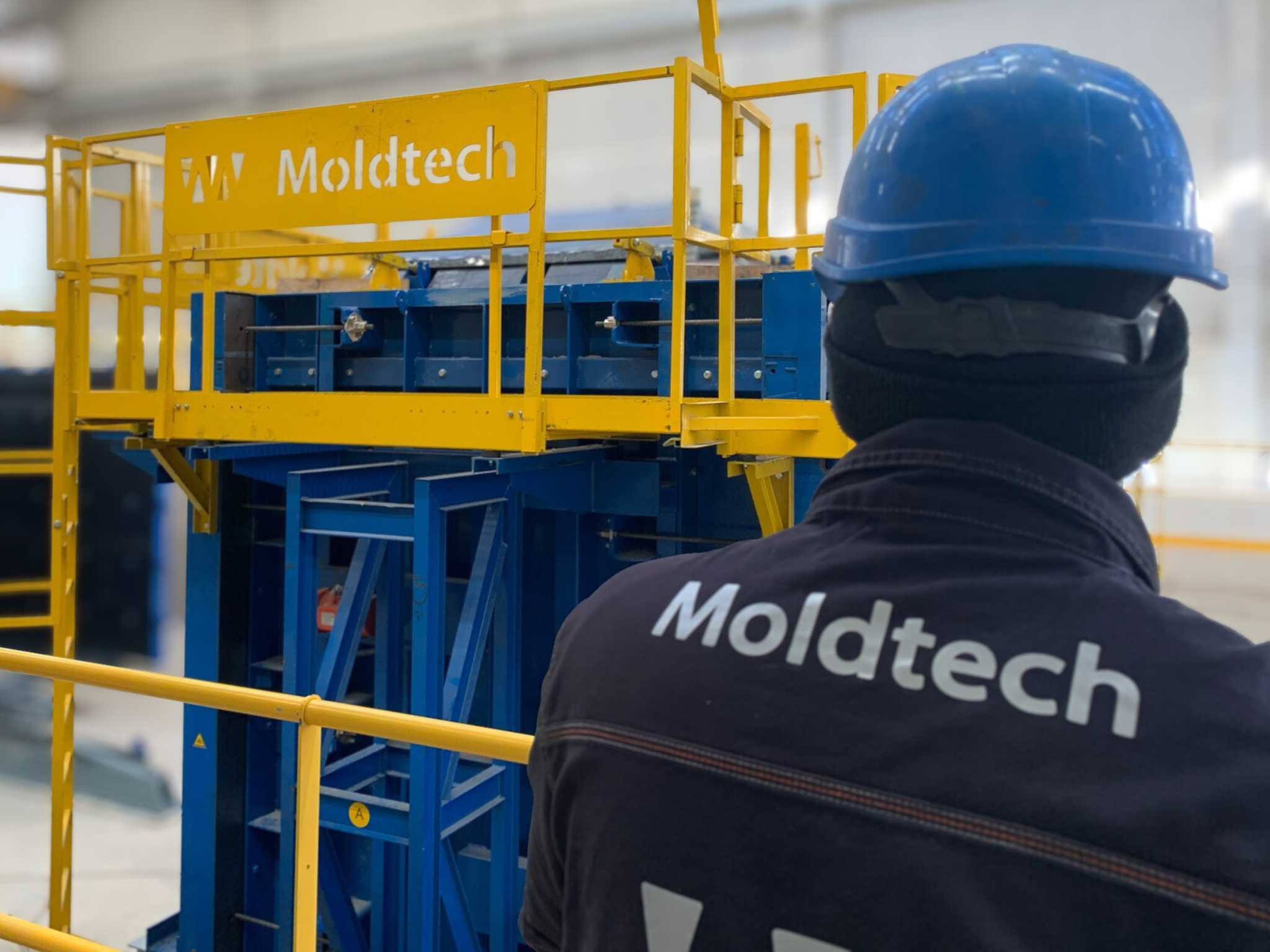MOLDTECH drives change in construction with new 3D mould for elevator shaft 