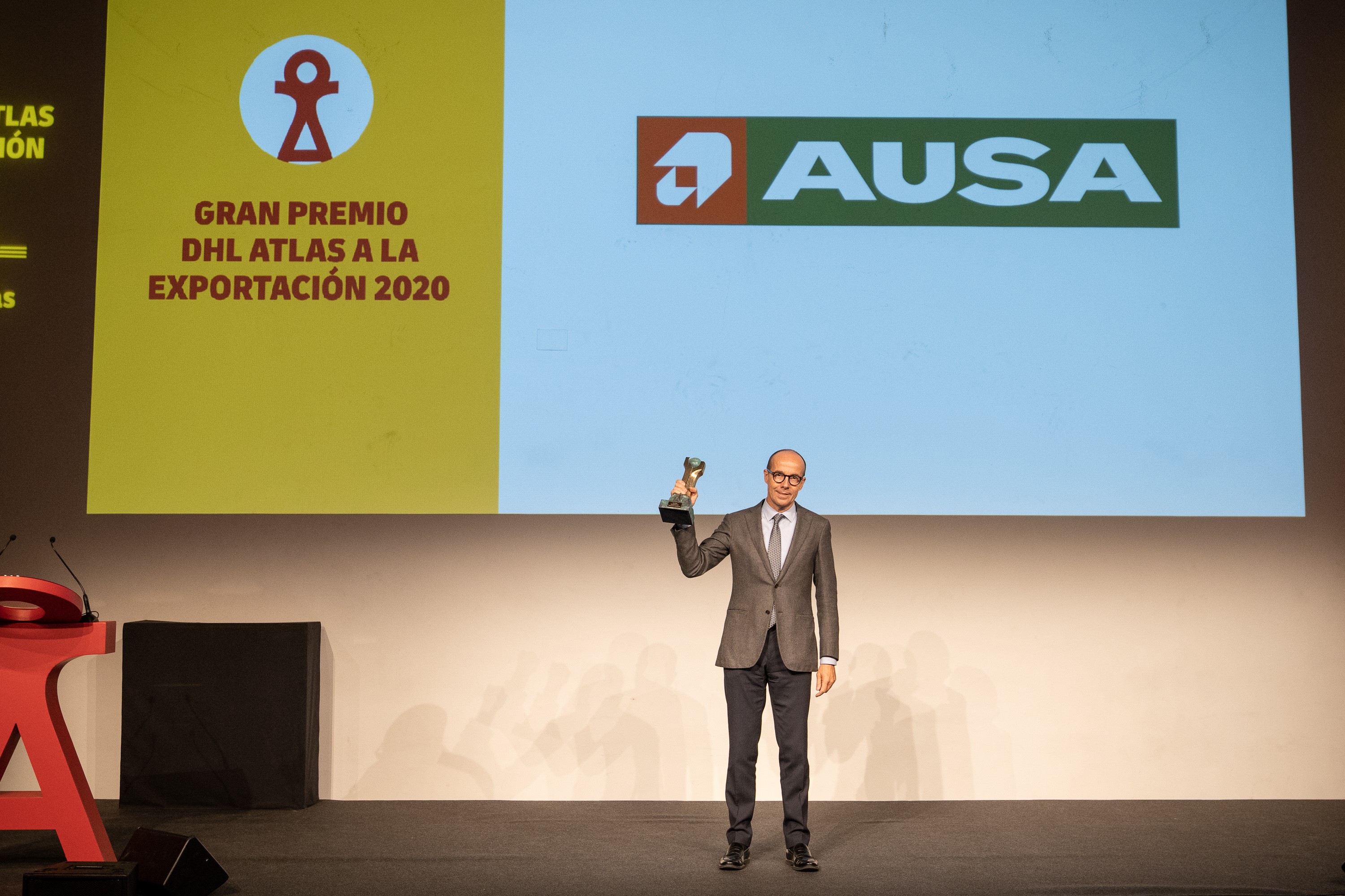 AUSA galardonada con el Gran Premio DHL Atlas Exportación