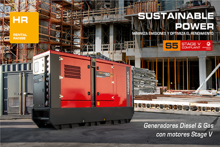 HIMOINSA Generators S5 Range - Generator sets with Stage V engines