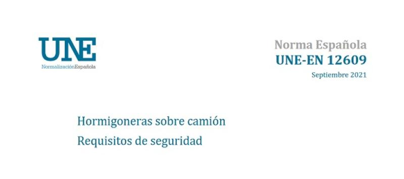 Nueva norma técnica para hormigoneras sobre camión