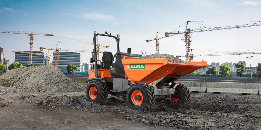 AUSA introduces the D301AHG, its new 3,000 kg dumper