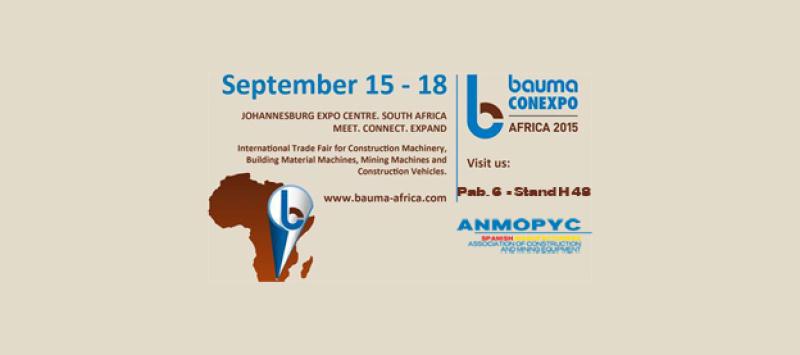 ANMOPYC en Bauma Conexpo Africa 2015