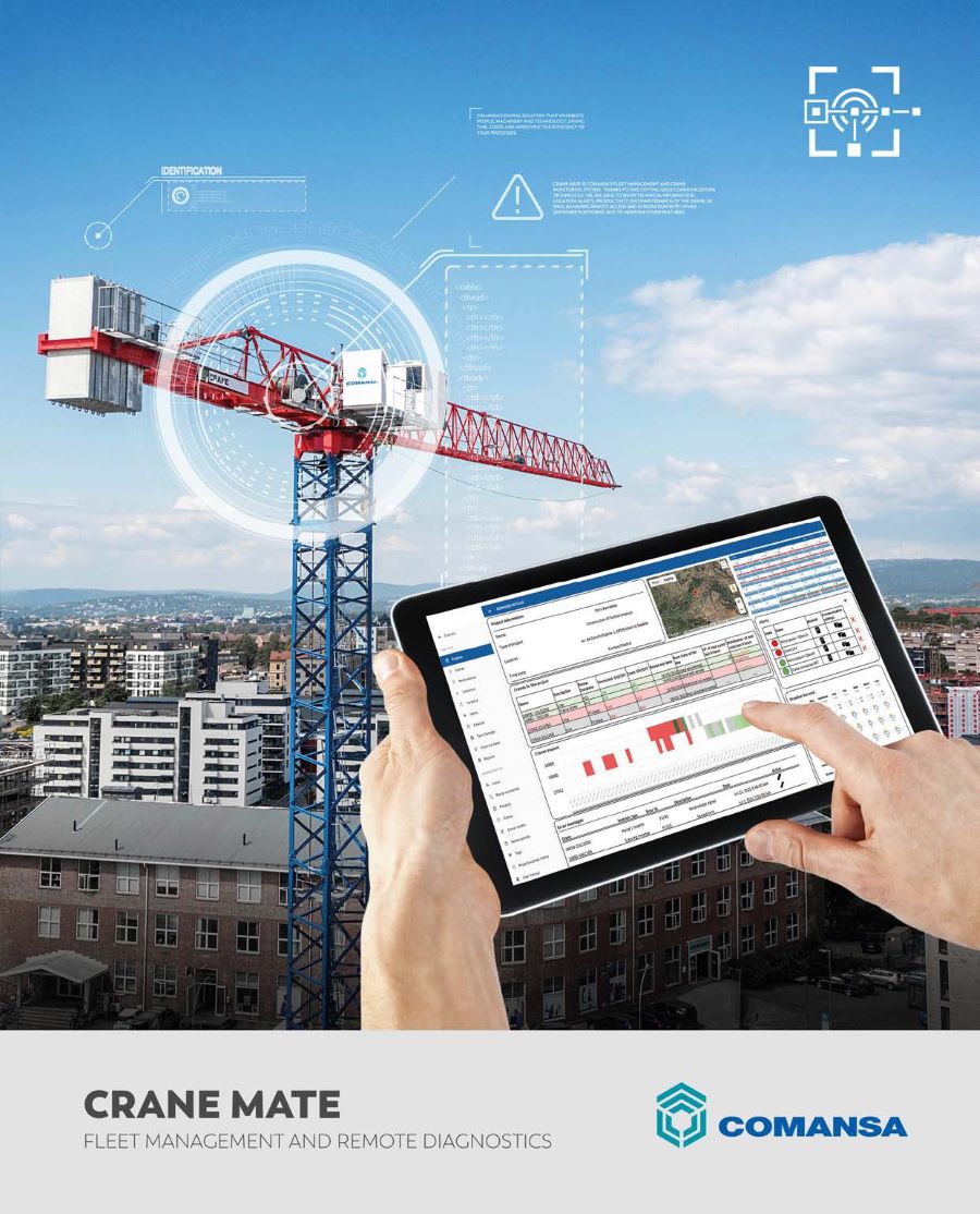 CRANE MATE, la solución digital de COMANSA para la gestión de flotas