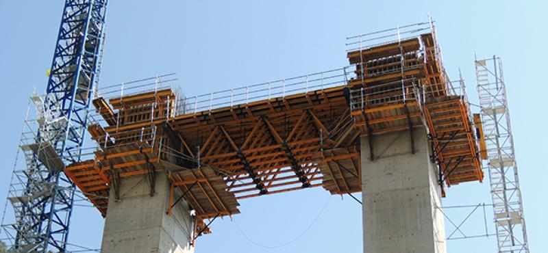 ULMA desarrolla la solución integral para el proyecto de construcción del puente atirantado Hisgaura